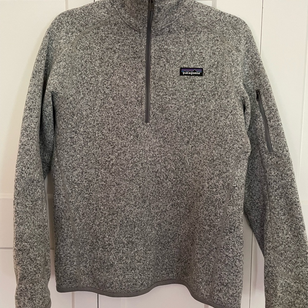 Patagonia Gray Quarter Zip